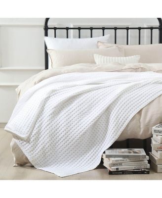 Cozy Bamboo Waffle Blanket, King/California King