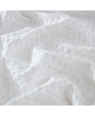 Cozy Bamboo Waffle Blanket, Throw