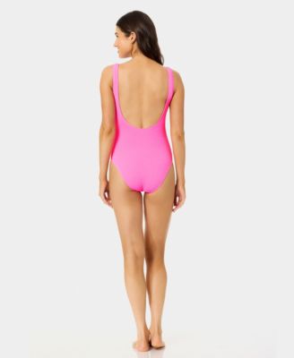 Women's Popcorn Scrunch Texture One-Piece Swimsuit