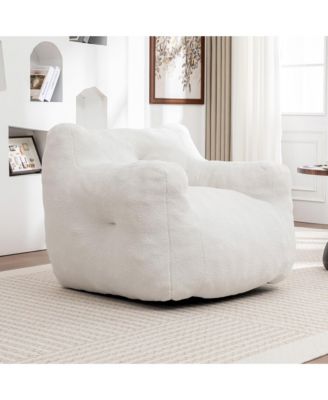 Giant Bean Bag Chair with Armrests Comfy Sofa Chair for Adults
