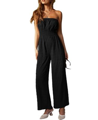Women's Sunset Over the Cays Black Jumpsuit