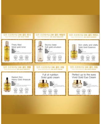 24K Gold Skin Care Set