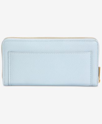 Angii Solid Zip-Around Wallet