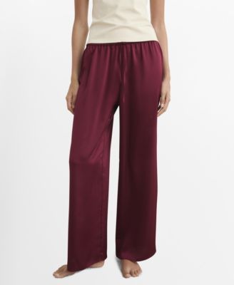 Women's Satin Long Pants