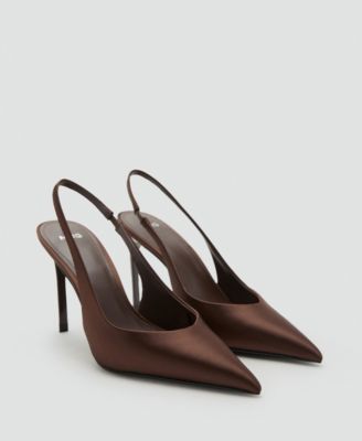 Women's Satin Court Shoes