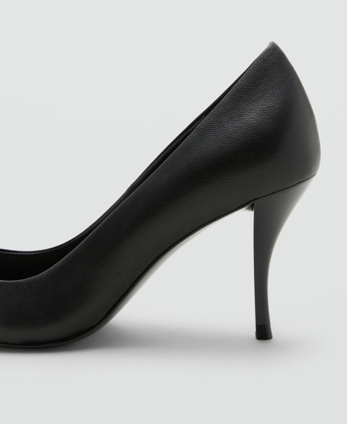 Mango Women's Heel Leather Shoes