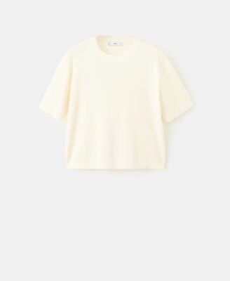 Women's Short-Sleeved Wool Sweater