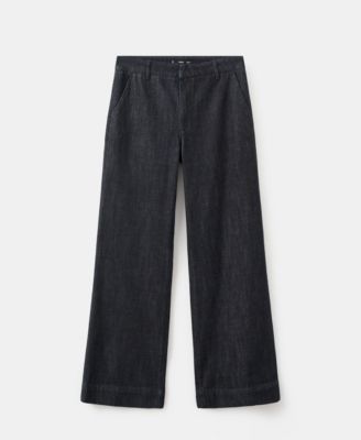 Women's Wide-Leg Denim Pants