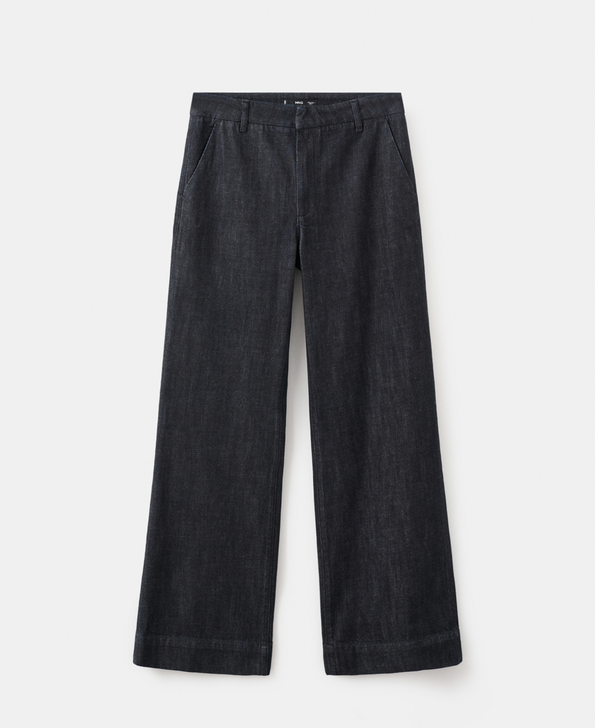 Mango Women's Wide-Leg Denim Pants
