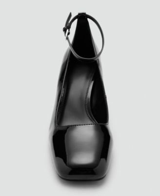 Women's Patent Leather High-Heeled Shoes