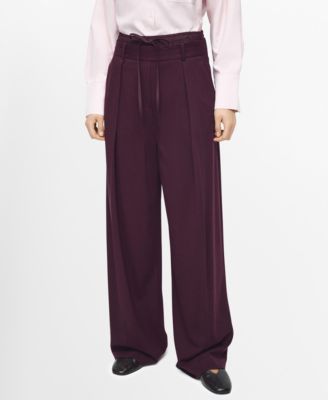 Women's Double-Waist Straight Pants