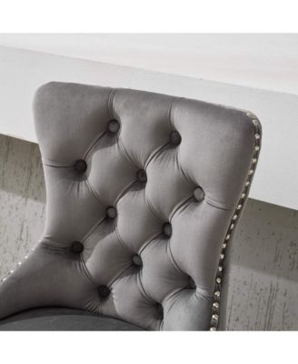 Set of 2 PU Swivel Bar Stools Adjustable Seat Height for Dining Pub