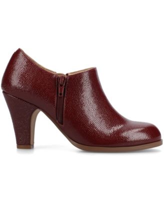 Women's Sanzi Inside Zip Block Heel Booties