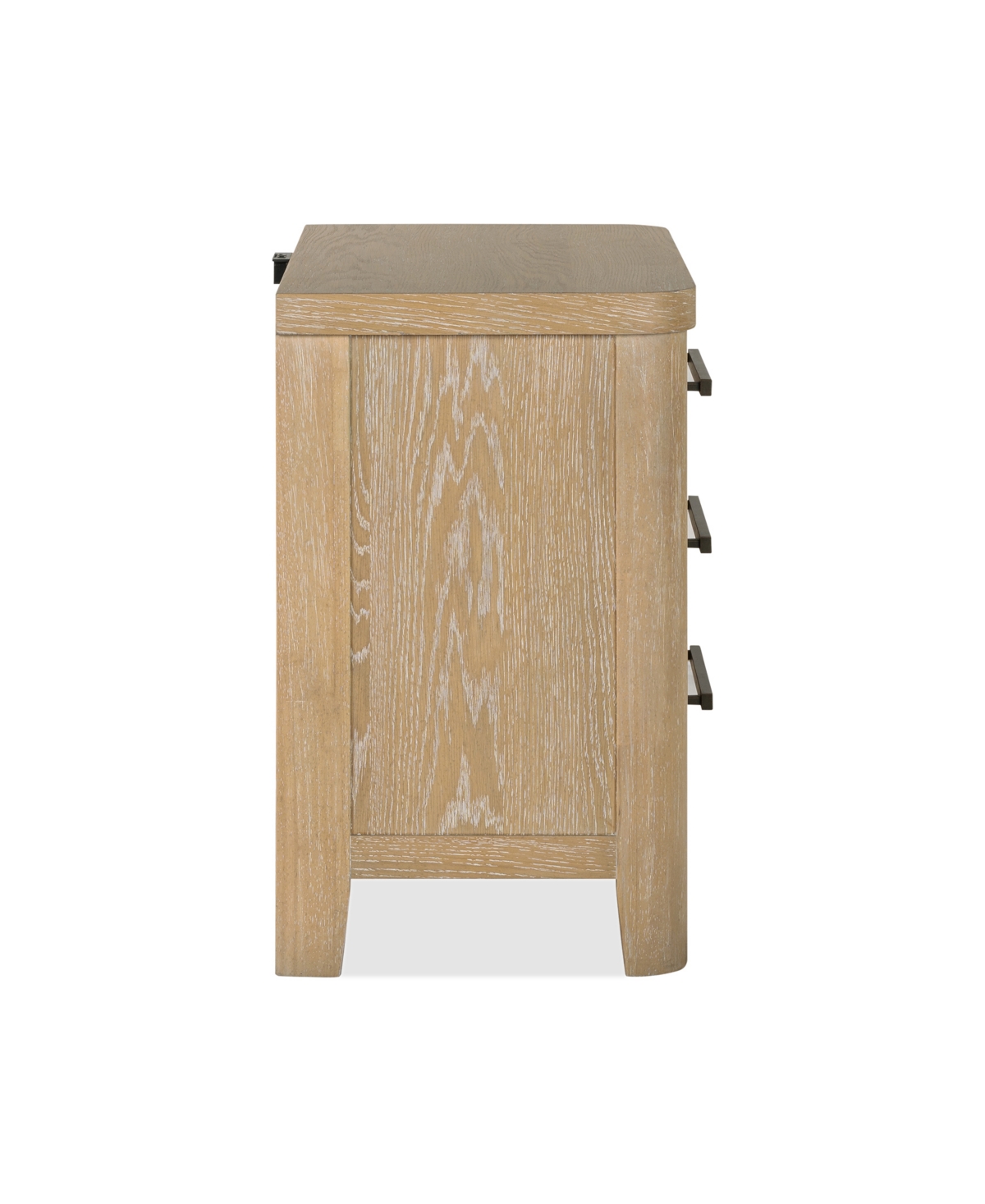 Furniture Marcel 28" Wood 3-Drawer Nightstand