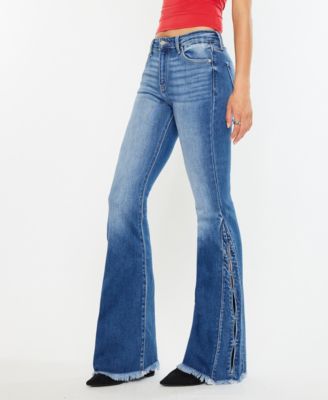 Women's High Rise Flare Jeans