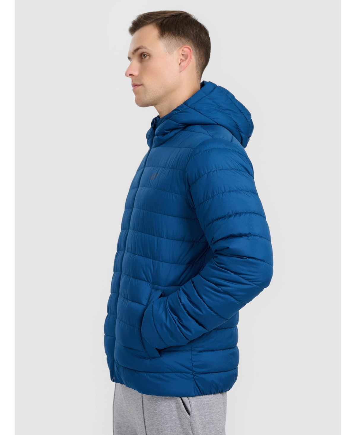4F Men's down jacket with synthetic filling