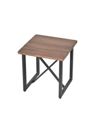 Mondawe 3 Pieces Aluminum Rattan Patio Bistro Set