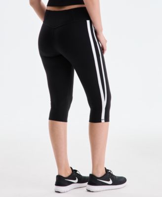 Women's Studio Side-Stripe Cropped Leggings