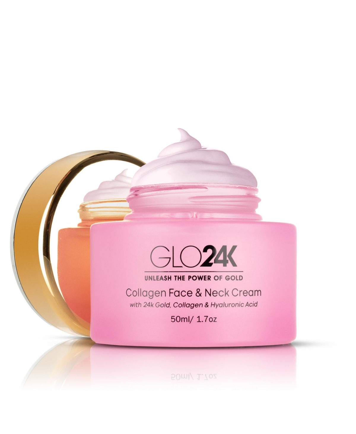 GLO24K 7 Color Led Beauty Mask + Collagen Cream.