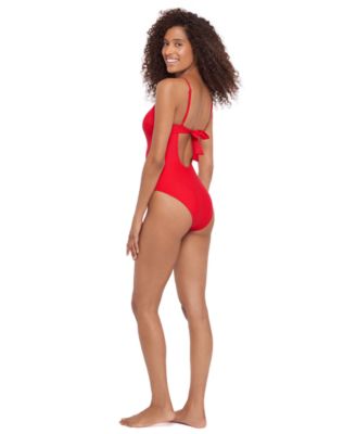 Women's Scoop Neck One-Piece Swimsuit