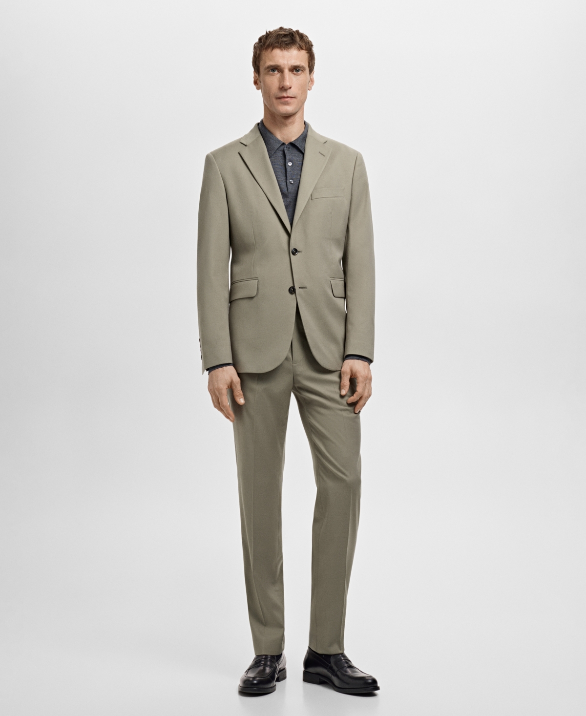 Mango Men's Milan Slim-Fit Suit Blazer