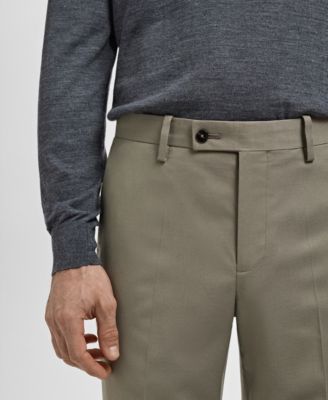 Men's Milan Slim-Fit Suit Pants