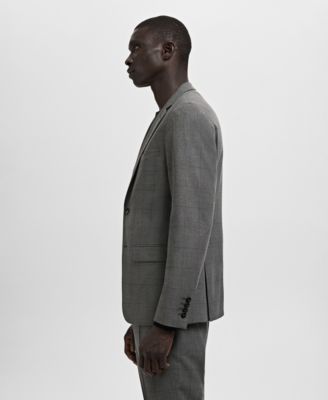 Men's Stretch Fabric Super Slim-Fit Suit Jacket