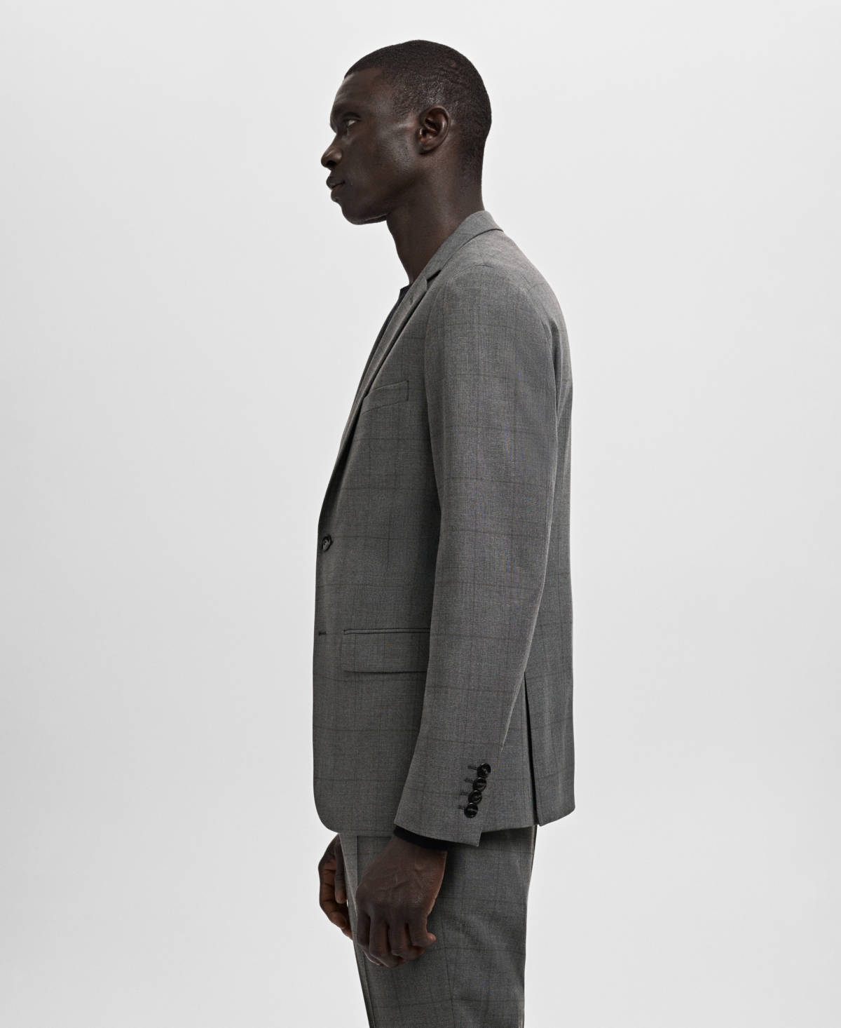 Mango Men's Stretch Fabric Super Slim-Fit Suit Jacket