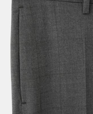 Men's Stretch Fabric Super Slim-Fit Suit Pants