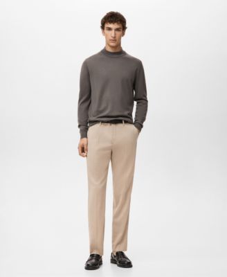 Men's Wool Turtleneck Sweater