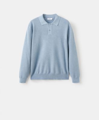 Men's Micro-Structured Cotton Polo Shirt