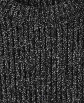 Men's Wool-Blend Rib-Knit Sweater