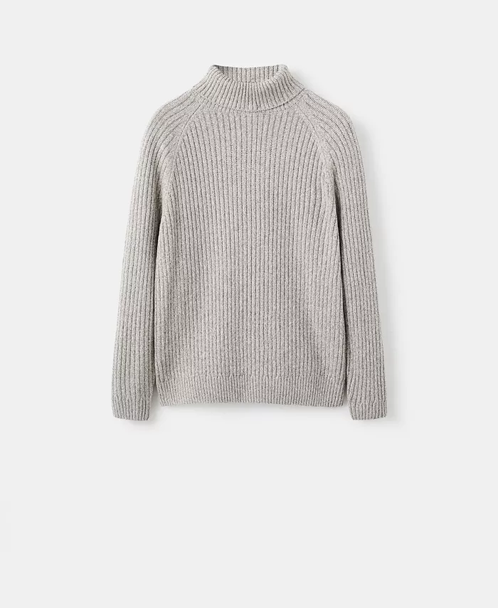 Men's Wool-Blend Turtleneck Sweater - thumbnail 6
