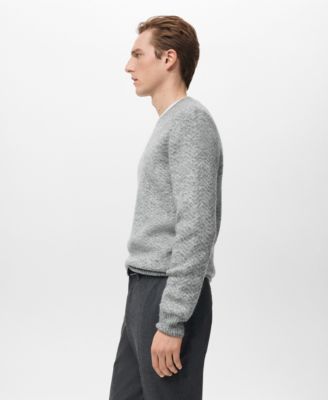 Men's Knit Striped Sweater