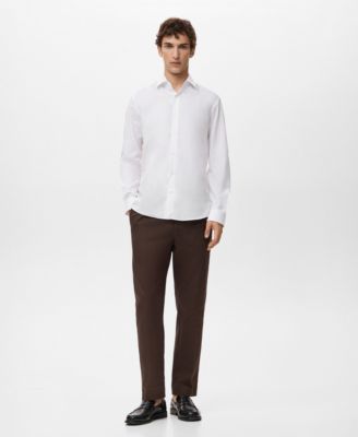 Men's Regular-Fit Cotton Shirt