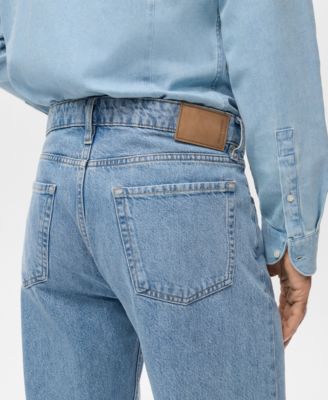 Men's Moby Straight-Fit Light-Wash Jeans
