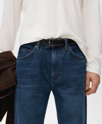 Men's Moby Straight-Fit Dark-Wash Jeans