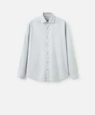 Men's Slim-Fit Lyocell Cotton Shirt
