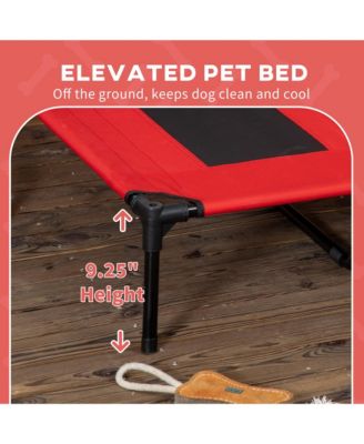 Elevated Pet Bed Dog Foldable Cot Tent Canopy Inst Shelter,