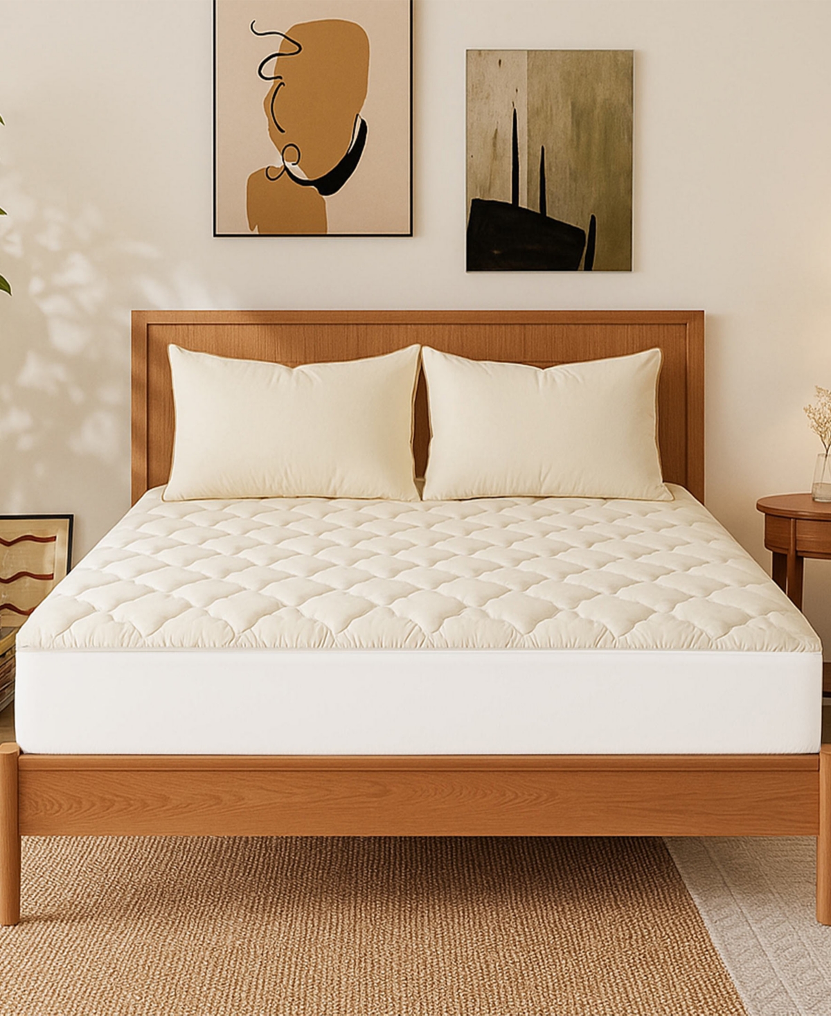 Unikome Clover Mattress Pad Cover