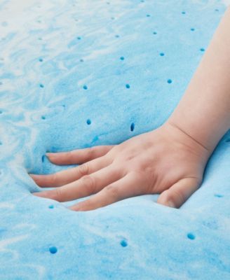 Down Feather Memory Foam Mattress Topper, King