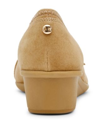 Women's Wyatt Buckle Wedge Pumps