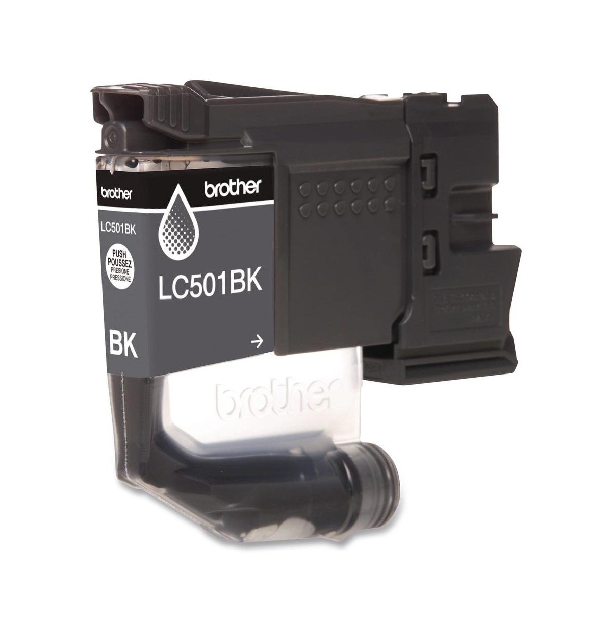 Brother LC501BKS 250 Page-Yield Ink - Black