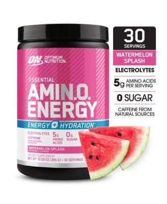 Essential Amino Energy Hydration Plus Focus Powder - Watermelon Splash Flavor, 9.5 oz