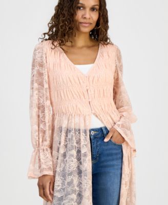 Petite Lace Duster