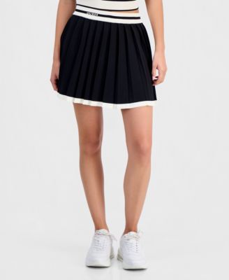 Women's Gabry Pleated Sweater Mini Skirt