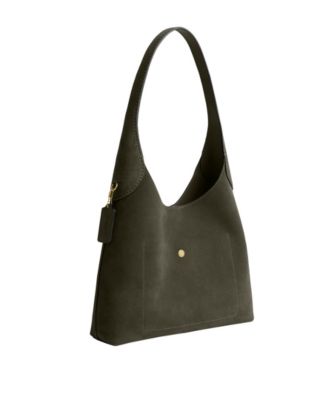 Brooklyn Medium Suede Shoulder Bag 28