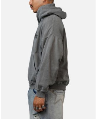 Men's Black Doves Premium Hoodie Washed Charcoal