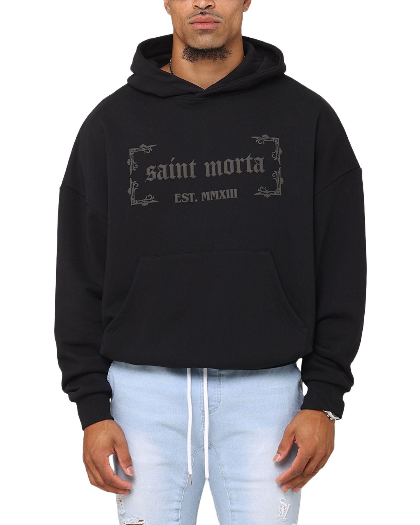 Мужское худи SAINT MORTA Repentant Heart Boxy — фото 1
