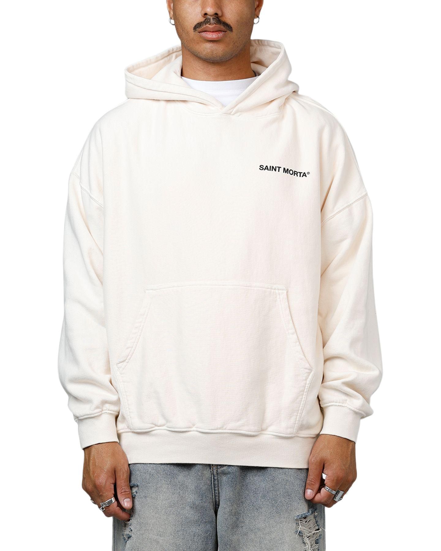 Мужское худи SAINT MORTA Awakening Premium Off White — фото 1